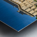 Rouen Town Hall in Normandy with clear blue sky Metal print