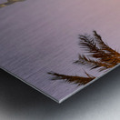 Burj Khalifa stands tall at dusk in Dubai Impression metal