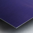 Burj Al Arab hotel illuminated at dusk in Dubai UAE Metal print