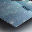 Indoor ski resort offers fun activities in Dubai UAE Metal print