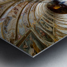 Explore the historic hall of Bavarias Residenz palace in Munich Metal print