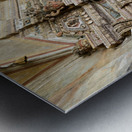 Visit Residenz Palace in Munich to see historical architecture Metal print