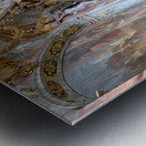 St. Johann Nepomuk in Asam Church located in Munich Germany Metal print