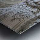 Church of St. Cajetan in Munich Germany shows Baroque style desi Metal print