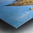 Majestic St. Vitus Cathedral Prague under a blue sky. Metal print