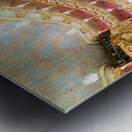 Interior view of Cuvilliés Theatre in Munich Germany Metal print