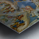 Pilgrimage church of wies on the romantic road in bavaria germa Metal print