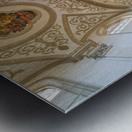 Visit to the Church of the Assumption of Mary in Landsberg am Le Metal print