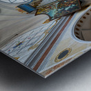 Visit St. Annes Church in Augsburg along the Romantic Road in B Metal print