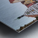 Rothenburg ob der Tauber Market Square with Georgsbrunnen founta Metal print