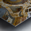 Hofkirche Court church of Residence in Wurzburg on Romantic Road Metal print