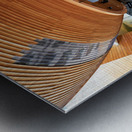 Entrance area of Auckland War Memorial Museum in Auckland New Ze Metal print