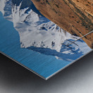 Driving on State Highway 73 near Arthur Pass in New Zealand Metal print