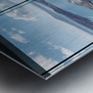 Aerial view of Auckland city and the financial district in New Z Metal print