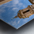 Visit Fontana dei Quattro Fiumi in Piazza Navona in Rome Metal print