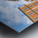 Crowd enjoys the lively atmosphere at Trevi Fountain in Rome Metal print