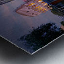 Walk along Via Sacra with views of Colosseum in Rome Italy Metal print