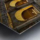 Visiting Colosseum in Rome during twilight hours Metal print