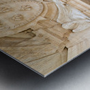 Visit the helicoidal staircase at Galleria Nazionale Rome Metal print