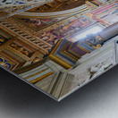 Visit the archbasilica cathedral of the most holy savior in rome Metal print