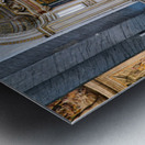 Sculpture of moses by michelangelo in san pietro in vincoli rom Metal print