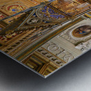 Exploring the archbasilica cathedral in rome Metal print