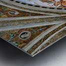 Frescoes in raphael rooms at vatican museums in rome italy Metal print