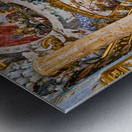 Visitors explore the Great Hall at Colonna Art Gallery in Rome Metal print