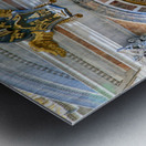 Visit St. Peters Square near Alexander VIIs tomb Metal print