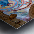 Church of the Holy Sepulchre inside view in Jerusalem Israel Metal print