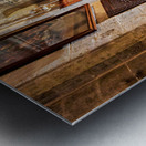 Visit to the church of the Holy Sepulchre in Jerusalem Israel Metal print