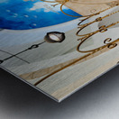 Four synagogues in Jerusalem reflecting Sephardic heritage Metal print