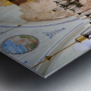 Hurva Synagogue in Jerusalem shows historic architecture and des Metal print