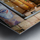 Spice vendor at Mahane Yehuda Market in Jerusalem Israel Metal print