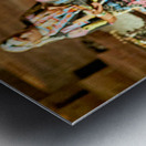 Traditional dance performance in Khimsar Rajasthan Metal print