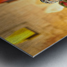 Traditional dance performance in Khimsar Rajasthan Metal print