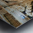 Exploring Sri Jaisalmir Jain Temple architecture Metal print