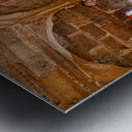 Traditional haveli house in Jaisalmer Rajasthan with tailor wor Metal print