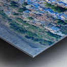 Cityscape view of blue buildings in Jodhpur Rajasthan Metal print