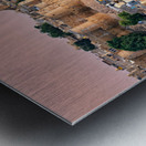 Sunset cityscape view of Jaisalmer in Rajasthan Metal print