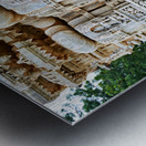 Jain temples in Ranakpur Rajasthan showcase intricate carvings Metal print