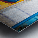 Decorated painted house in Bundi Rajasthan attracts attention Metal print