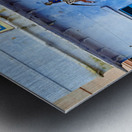 Bundi house showcasing local businesses and laundry Metal print