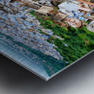 View from Taragarh Fort in Bundi Rajasthan showcasing city layo Metal print