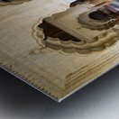 Exploring the fort complex in orchha madhya pradesh india Metal print