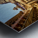 Exploring the fort complex in orchha madhya pradesh india Metal print