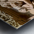 Khajuraho temples: Madhya Pradeshs erotic sculptures Metal print