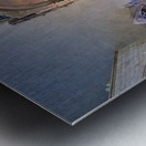 Santa Chiara Basilica Church altar in Naples Campania Italy Metal print