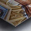 Exploring the sacred relics chamber in san domenico maggiore nap Metal print