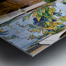 Cloister of the clarisses at santa chiara in naples campania ita Metal print